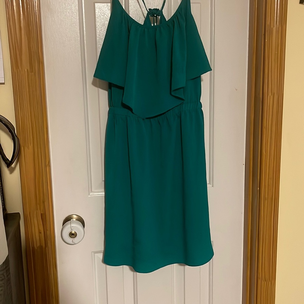 Green dress WITH pockets